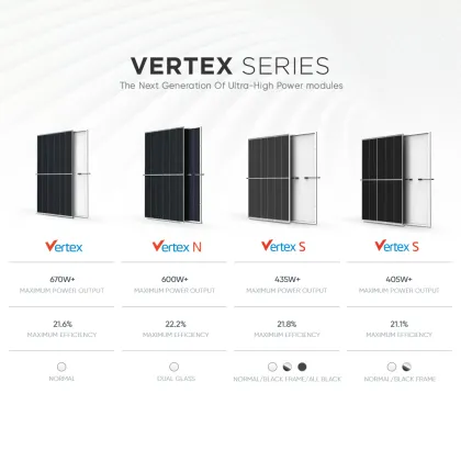 Vertex Solar Panels 450W-670W PV Modules - Trina Mono Solar Power Panels - EU Warehouse