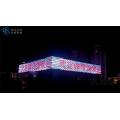 High Brightness Waterproof LED Mesh Curtain Screen Display