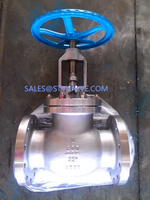 ANSI 300LB 321 Globe valve,RF