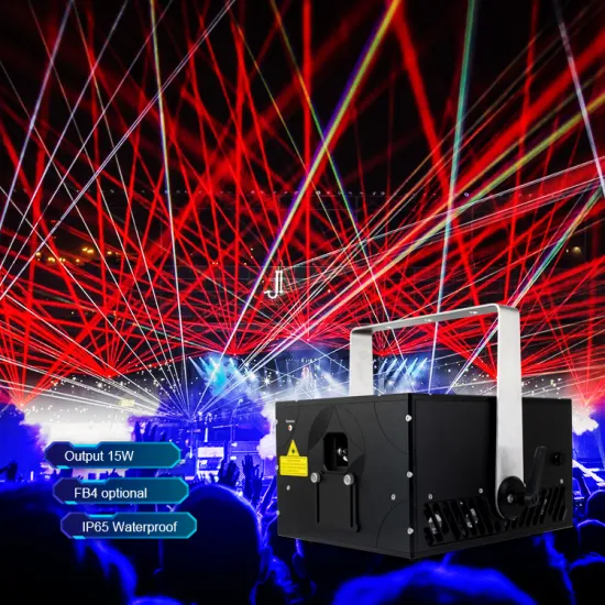 ILDALIGHTS Pangolin FB4 15W RGB Disco Laser Light for Fireworks Show