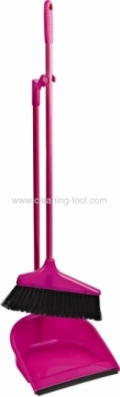 Pink Light Dustpan And Broom 