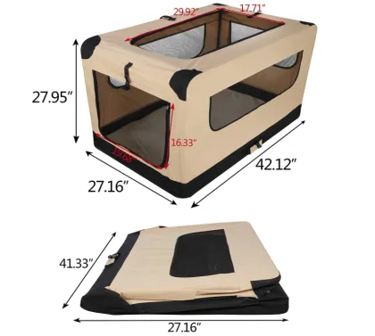 Lightweight Pet Dog Crate