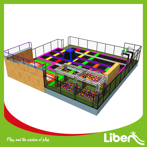 Kids large indoor commercial trampoline equipment