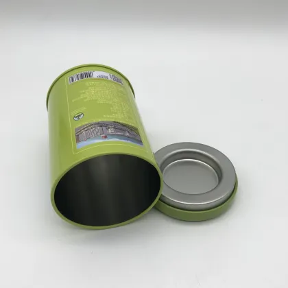 Green Tin Gift Box for Sale