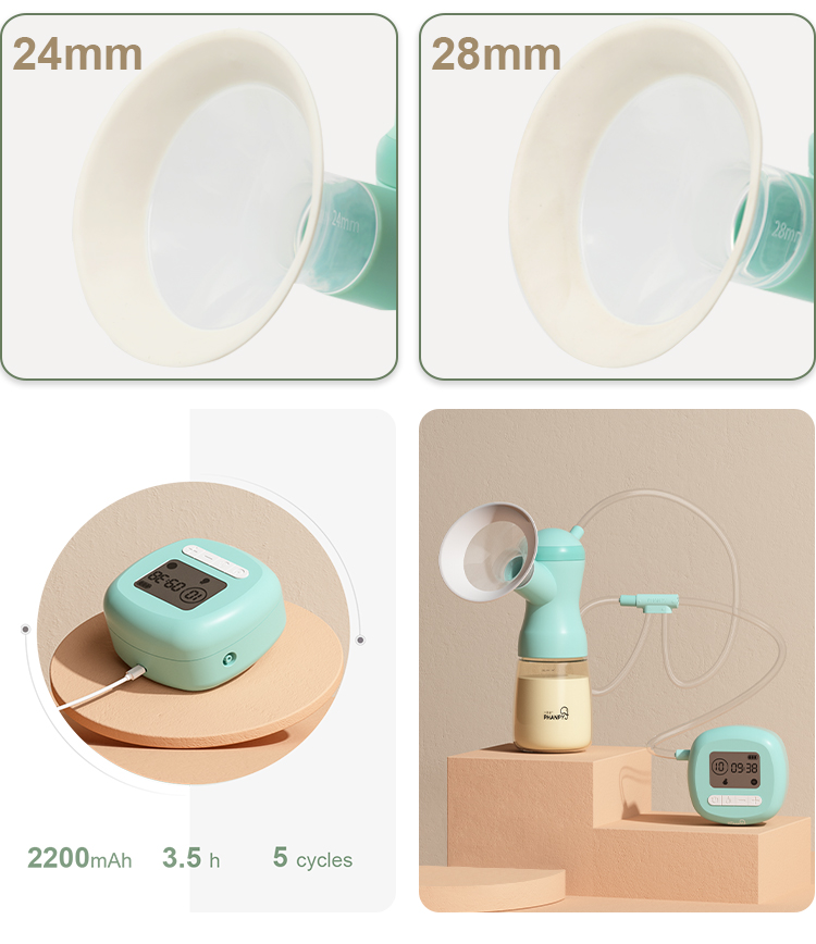 Double Breast Milk Feeding Pump