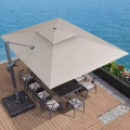 Luxuspreis wasserdichte Sonnenschattengarten Parasol Beach Regenschirm Außenpool -Dach &amp; Basen