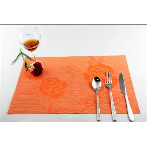 coffee shop of PVC placemats cushion