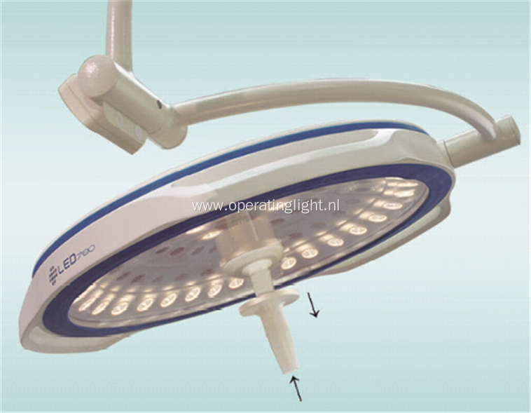 Ceiling single dome led medical surgery light