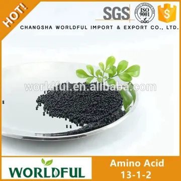 Worldful compound fertilizer NPK 13-1-2, granule organic humic acid fertilizer