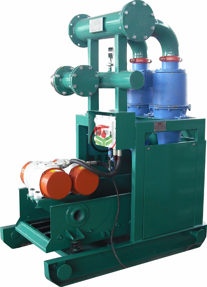 Oilfield mud recycling desander for 40~100µm particles