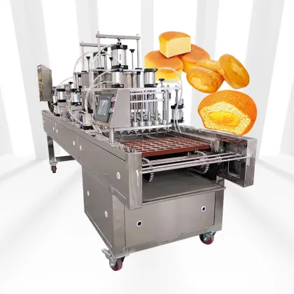 Automatic Auto Cake Baking Machine for Fruit Chocolate Sliced Cakes