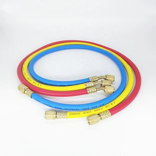 R410A High Pressure Charging Hoses – 90cm, CT-336-RYB-H, 800 PSI