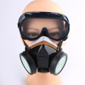Safety gas half mask industrial mask and goggles