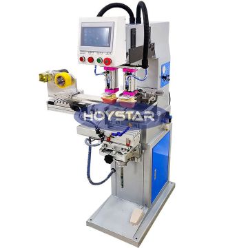 Semi Automatic Toothbrush Pad Printing Machine for 2 Colors Tampografica Pad Printer