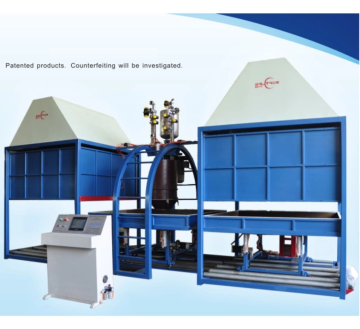 Fully automatic dual mode continuous foaming machine