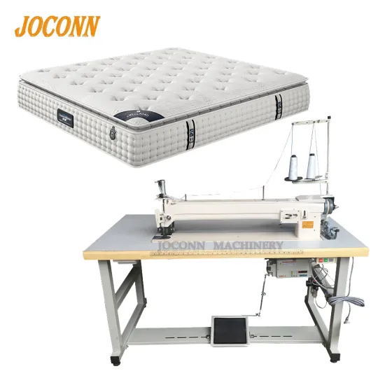 Long Arm Label & Mattress Tag Sewing Machine for Cushion Brands