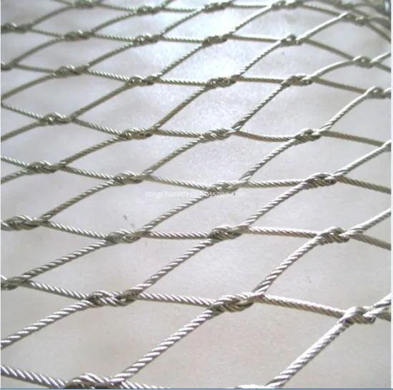 Stainless Steel Rope Fence Mesh