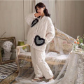 women's three layer fleece pajamas