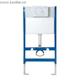 Front access dual flush wall hung toilet flush toilet cistern
