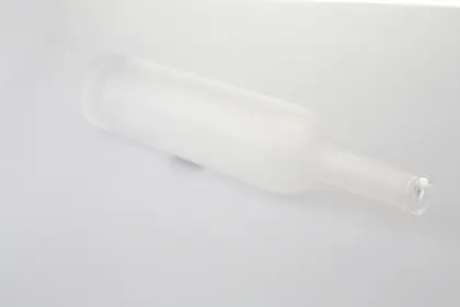 100ml Clear Flat Flask Glass Liquor Bottles