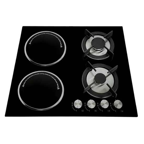 Golden Supplier New Kitchen 4 Burner Gas Cooker with Electric Ceramic Infrared Stove