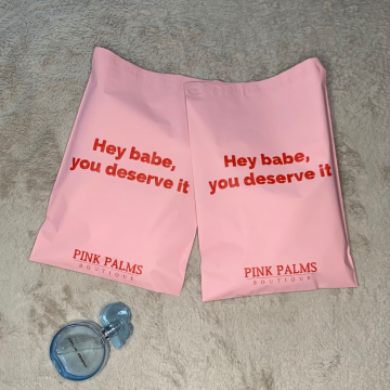 OEM ODM Self-Adhesive Pink Poly Mailer Envelopes - Recyclable Shipping Pouches