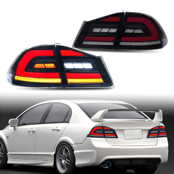 HCMOTIONZ Honda Civic Sedan/Type R 2006-2011 8th gen FD2 FD3 LED Tail Lights