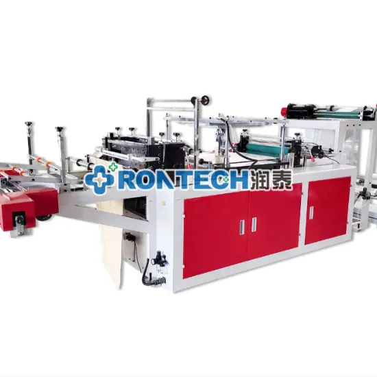 Full Automatic Plastic PE Bakery Home Cake Cream Bag Making Machine - Customized Shape Bag Manufacturing