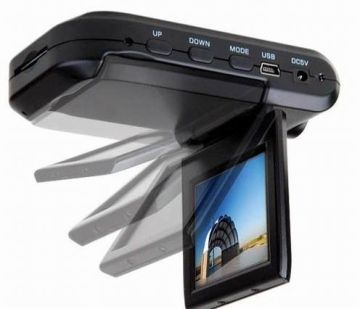 2.5 Inch Tft Lcd Portable Dvr Car Camera H185 Tv-out / Tf Card 128mb - 64gb