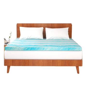 Gel Cooling Memory Foam Mattress Cover Topper