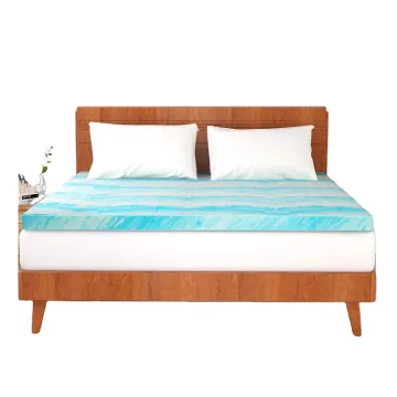 Gel Cooling Memory Foam Mattress Cover Topper