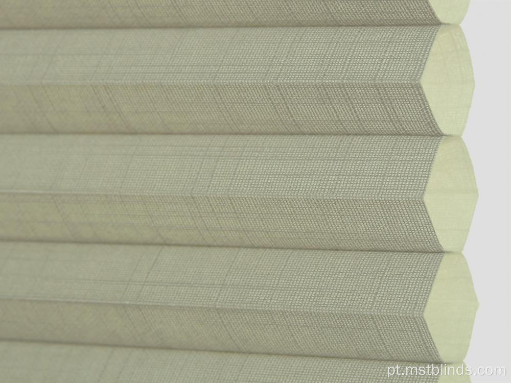 Decoração de casa Bela Honeycomb Blind Fabric