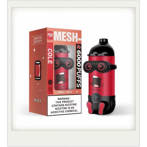 Mesh-x mesh-k6000 puffs kit pod minions