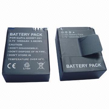 Digital camera battery for Gopro hero 3