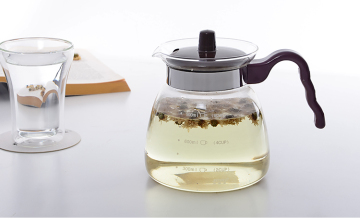 glass juice pot hand made borosilicate glass water pithcer glass jug