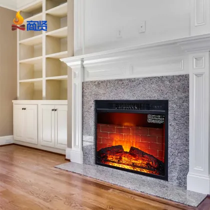 Recessed LED Sound Insert Electric Fireplace