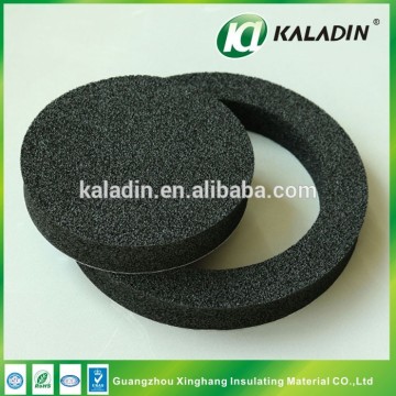 High density sound absorbing foam ring for sound deadening insulation
