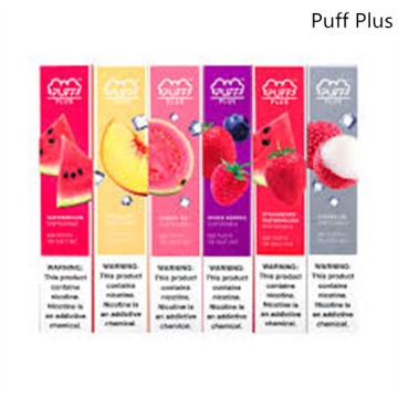 Puff plus 800 e-cigarette avec 5% de nic