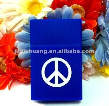 promotional silicone standard size silicone cigarette case