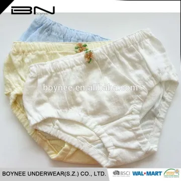 High Quality Customized Kids Thong Bamboo Underwear For Children