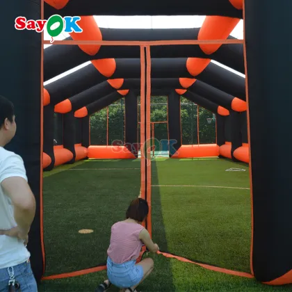 Inflatable Sports Tent: PVC Tarpaulin Sealed Arch Tent for Events