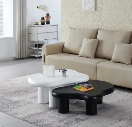 Elegant Nimbus Cloud Coffee Table Set for Living