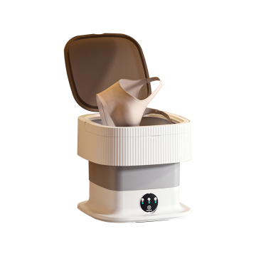 Source Factory's Compact and Portable Folding Washing Machine: Your Convenient Laundry Solution on the Go