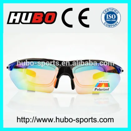 New model polarized lens sports protection glasses