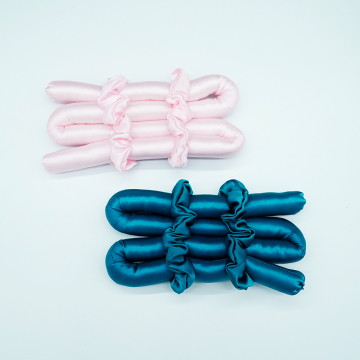 New arrival 19mm high quality silk heatless curling