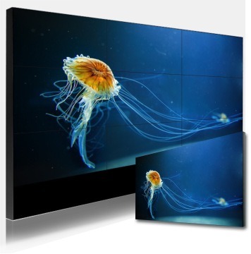 4K Indoor Video Wall Controller: 55 Inch Display Splicing for 2x2 and 3x3 Configurations