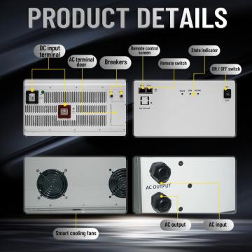 Inverter that can charge battery 3000W