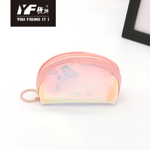 Laser TPU Coin Purse Lovely laser TPU make up coin purse Supplier