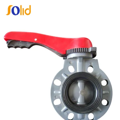 Butterfly Valve /Industrial Plastic Valves/PVC butterfly valve