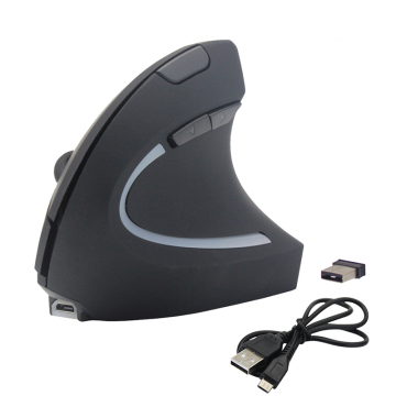 Hot Selling Ergonomic Wireless Mouse 2.4G Optical Vertical USB with 3 DPI Settings
